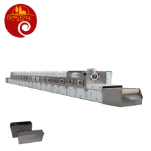 Industrial Tunnel  Microwave Drying Machine For Conveyor Belt Chemical Materials